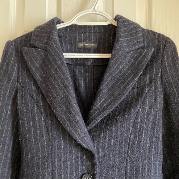 Holt Renfrew - Wool Blazer Jacket - Picture 3 of 9